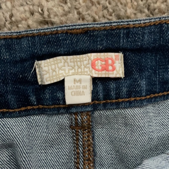 Gianni Bini frayed Jean skirt NWT - Picture 4 of 5